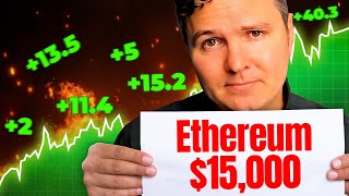 3 Reasons Ethereum Is Going To $15,000