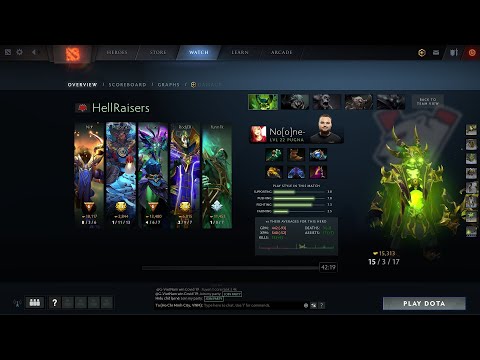 dota2mid No[one]- Pugna - Vp vs Hellraisers
