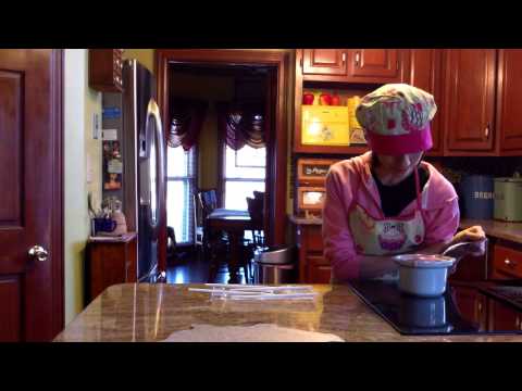 Making Chocolate Lollipops!