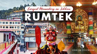 preview picture of video 'The Largest Monastery in Sikkim | RUMTEK | North East Tourism | Golden Stupa India'