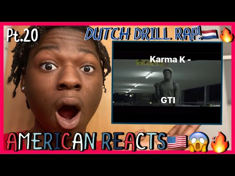 AMERICAN REACTS to DUTCH DRILL! (KSB) Karma K - GTI (Prod.YB)|#EDG RR x KL - Lightwork Freestyle 🇳🇱