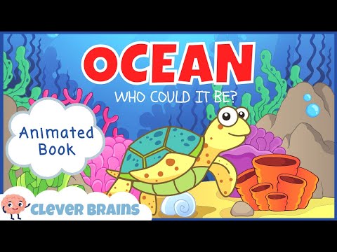 🐢 OCEAN: WHO COULD IT BE? BY KARIN COLLADO | OCEAN BOOK READ ALOUD FOR KIDS | ANIMATED OCEAN BOOK