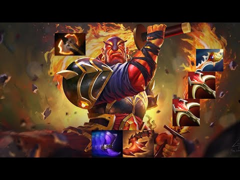 EMBER SPIRIT Dota 2 DIVINE RAPIER ABSOLUTE DOMINATION - Insane Physical Damage