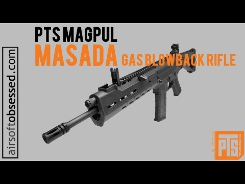 PTS Magpul Masada GBBR by KWA - Shot Show 2013