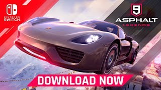 Asphalt 9: Legends – Launch Trailer – Nintendo Switch