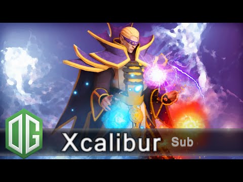 OG.Xcalibur Invoker Gameplay - Ranked Match - OG Dota 2