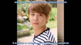 [Sub español] Hongki - 사랑이 올 때 (When Love Comes) Acoustic 'Modern Farmer'