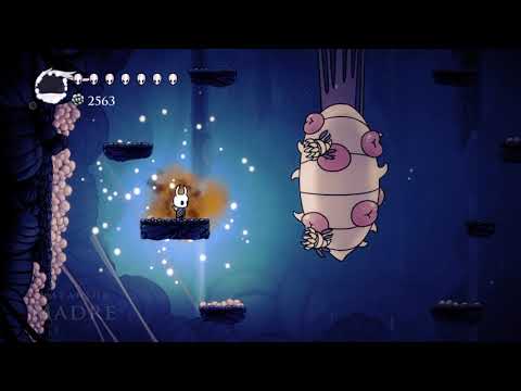 Hollow Knight (Blind run)-How to beat Flukemarm (NO 2ND NAIL UPGRADE)