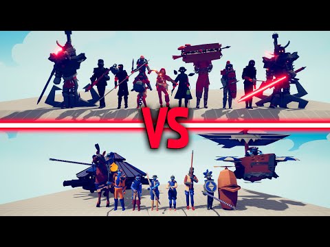 RENAISSANCE TEAM vs DARK AGE TEAM - Totally Accurate Battle Simulator | TABS