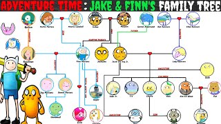 Adventure Time: Jake And Finn's Family Tree