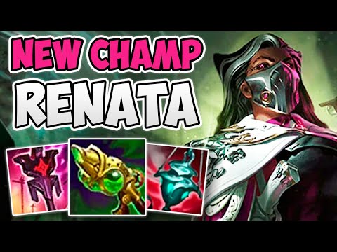 CHALLENGER SUPPORT PLAYS  RENATA GLASC! | CHALLENGER RENATA SUPPORT GAMEPLAY | 12.4