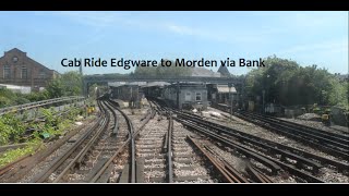 Cab Ride Edgware to Morden via Bank
