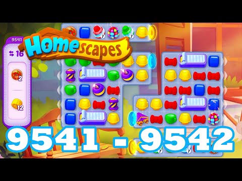Homescapes Level 9541 - 9542 HD 3 - match puzzle game | Gameplay Walkthrough | android | GameGo Game