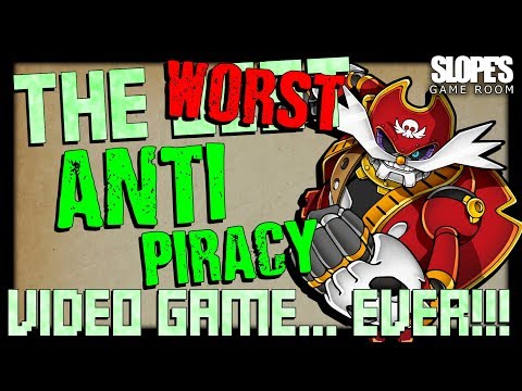 The  ̶b̶e̶s̶t̶  WORST anti-piracy video game... EVER! - SGR