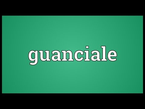 Guanciale Meaning