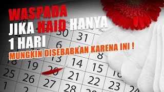 Download lagu 6 Penyebab Haid Cuma Sehari, Normalkah? mp3