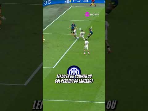 ACREDITE: O LAUTARO PERDEU ESSE GOL! TÁ MALUCO! 🤯#shorts