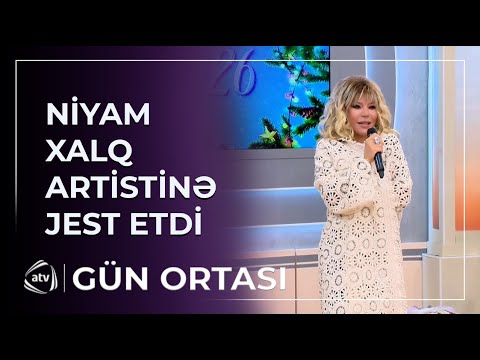 Niyam Salami Xalq artistinə xüsusi paltar HƏDİYYƏ ETDİ