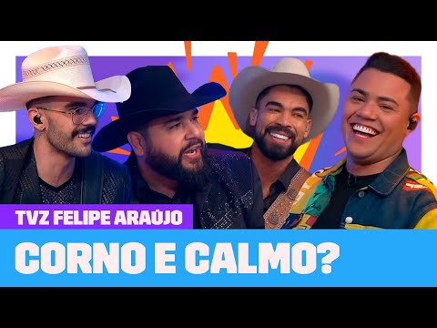 POSTURADOS! Léo & Raphael e Luan Pereira disputam chapéu e fazem versões "modão" | TVZ Felipe Araújo