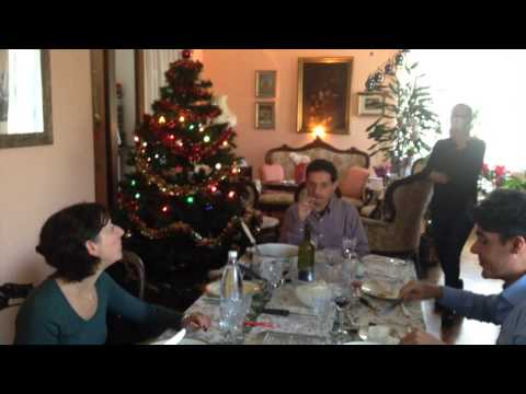NATALE 2014. Video del pranzo di Natale della famiglia Tinelli