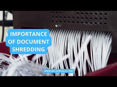 Importance of Document Shredding