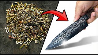 Making A Knife From 1,000 Screws