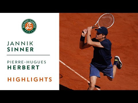 Jannik Sinner vs Pierre-Hugues Herbert - Round 1 Highlights I Roland-Garros 2021