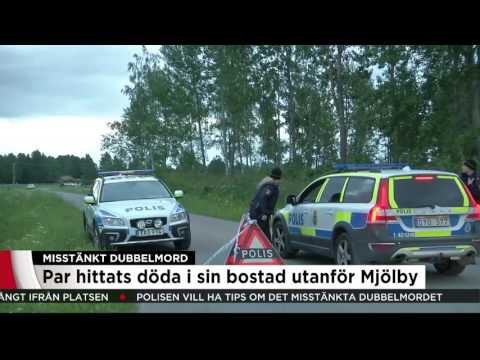Misstänkt dubbelmord i Mantorp: "Här ser ut som en sommardröm" - Nyheterna (TV4)