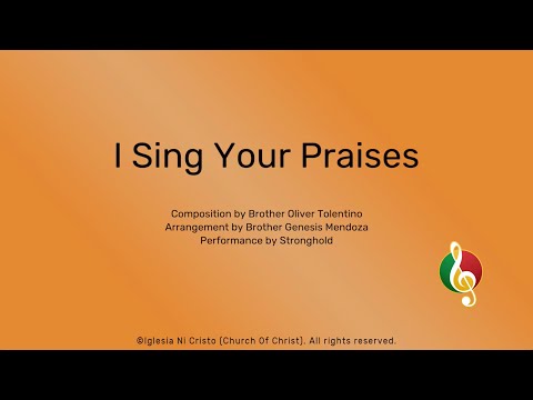 I Sing Your Praises