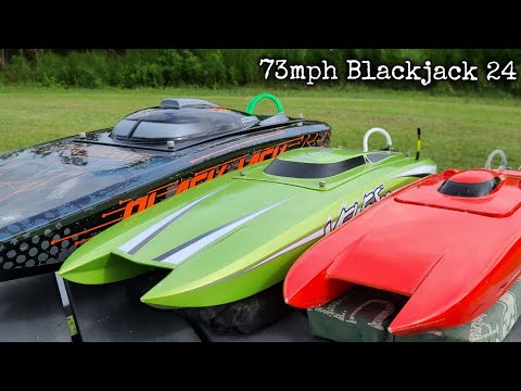 Will The Blackjack 24 Keep Up With The Big Dog's - Proboat Veles 29, Blackjack 42