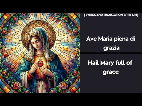 Ave Maria, piena di grazia ; Verdi - Otello (English Lyrics and art)