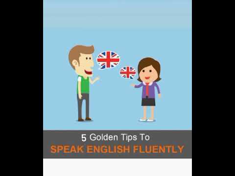 Golden tips to speak English fluently
