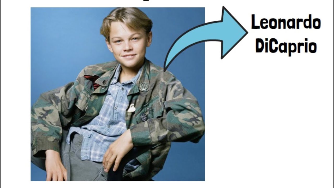 Guess the Celebrity From Their Childhood Photo! (Classroom Activity)