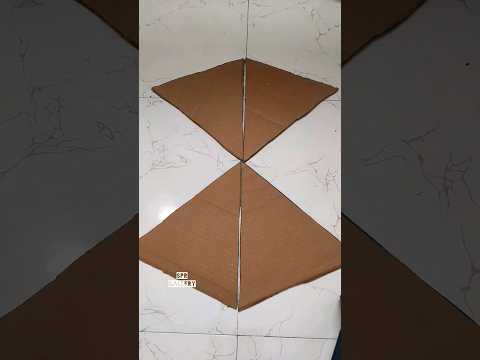 How to Make Pyramid using Cardboard #shorts #youtubeshorts #schoolproject Food Pyramid Project Model