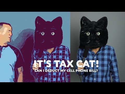 Can You Deduct Cell Phone Costs? - Tax Cat Ep04
