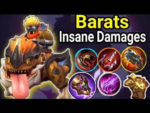 BARATS JUNGLER PERFECT BUILD | INSANE DAMAGES BARATS TOP GLOBAL BARATS MLBB
