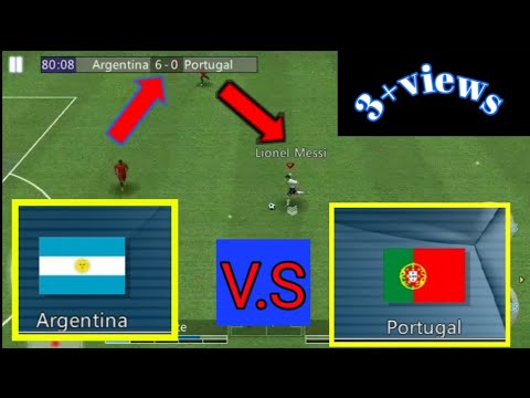 Argentina vs Portugal  (6-0) Full Match