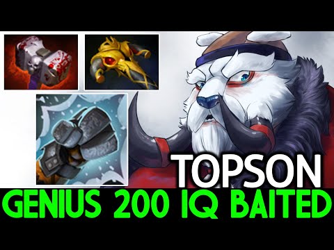 TOPSON [Tusk] Next Level Play Genius 200 IQ Baited Dota 2