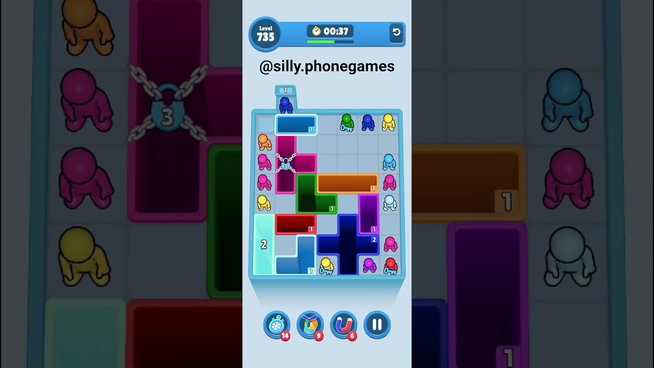 Drop Away Level 735 Walkthrough Solution