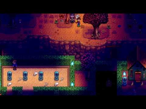 Stardew valley spirits eve wizard and linus