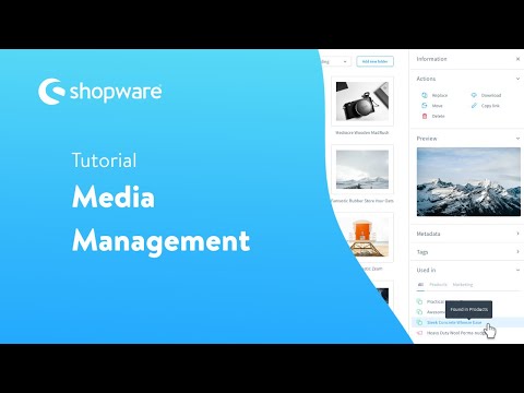 [EN] Shopware 6 User Onboarding - Media Management (4/8)