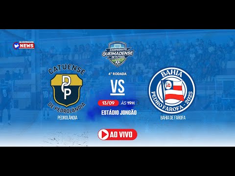 Catuense de Pedrolândia X Bahia de Farofa – CQF Luiz Gonçalves 2025