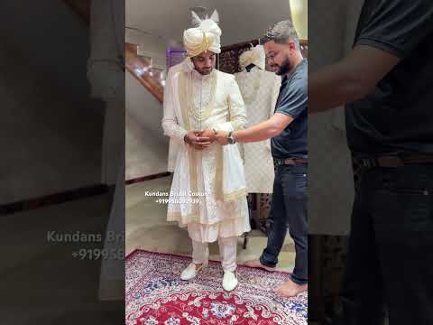 Beautiful groom sherwani collection ❤️ from kundans Bridal Couture Chandni Chowk #wedding #sherwani