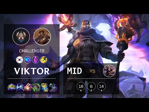 Viktor Mid vs LeBlanc - KR Challenger Patch 11.24b