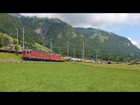Lötschberg am Limit - Umleiterverkehr, Güterzüge im Blockabstand