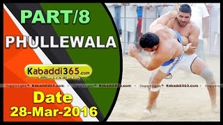 (1) Phullewala (Moga) Kabaddi Tournament 28 March 2016
