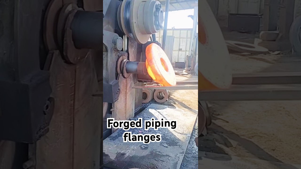 How Forged Flanges Are Made | Complete Manufacturing Process Explained for Oil & Gas Industry#api