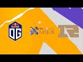 [4K] OG vs RNG - Game 2 - Group Stage - PGL Major Arlington 2022