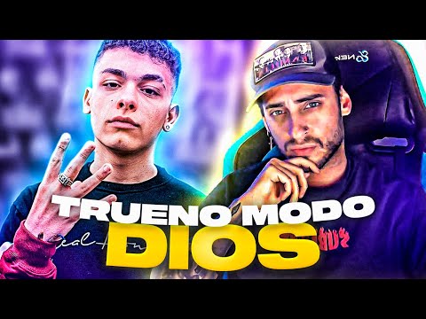 BLON REACCIONA A TRUENO EN MODO Dios | "Flow en estado puro".