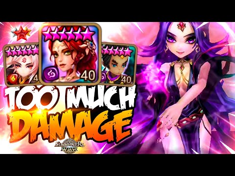 ILLEGAL DEBUFF CLEAVE with CELESTARA/DARK TRISS - Summoners War